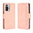 Custodia Portafoglio In Pelle Cover con Supporto BY3 per Xiaomi Redmi Note 10 Pro Max Rosa