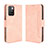 Custodia Portafoglio In Pelle Cover con Supporto BY3 per Xiaomi Redmi Note 11 4G (2021) Rosa