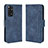 Custodia Portafoglio In Pelle Cover con Supporto BY3 per Xiaomi Redmi Note 11 4G (2022) Blu