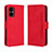 Custodia Portafoglio In Pelle Cover con Supporto BY3 per Xiaomi Redmi Note 11R 5G Rosso