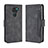 Custodia Portafoglio In Pelle Cover con Supporto BY3 per Xiaomi Redmi Note 9 Nero