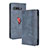 Custodia Portafoglio In Pelle Cover con Supporto BY4 per Asus ROG Phone 3 Blu