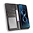Custodia Portafoglio In Pelle Cover con Supporto BY4 per Asus Zenfone 8 ZS590KS