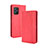 Custodia Portafoglio In Pelle Cover con Supporto BY4 per Asus Zenfone 8 ZS590KS Rosso