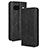 Custodia Portafoglio In Pelle Cover con Supporto BY4 per Google Pixel 8a 5G Nero