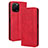 Custodia Portafoglio In Pelle Cover con Supporto BY4 per Huawei Enjoy 50z Rosso