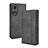 Custodia Portafoglio In Pelle Cover con Supporto BY4 per Huawei Honor 50 5G Nero