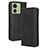 Custodia Portafoglio In Pelle Cover con Supporto BY4 per Motorola Moto Edge (2023) 5G