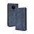 Custodia Portafoglio In Pelle Cover con Supporto BY4 per Nokia 5.4 Blu