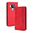 Custodia Portafoglio In Pelle Cover con Supporto BY4 per Nokia 7.3