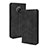 Custodia Portafoglio In Pelle Cover con Supporto BY4 per Nokia G300 5G Nero