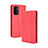 Custodia Portafoglio In Pelle Cover con Supporto BY4 per Oppo A54 5G Rosso