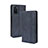 Custodia Portafoglio In Pelle Cover con Supporto BY4 per Oppo A55S 5G Blu