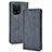 Custodia Portafoglio In Pelle Cover con Supporto BY4 per Oppo Find X5 5G