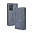 Custodia Portafoglio In Pelle Cover con Supporto BY4 per Oppo Reno5 Z 5G Blu