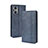 Custodia Portafoglio In Pelle Cover con Supporto BY4 per Oppo Reno8 Z 5G Blu