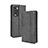 Custodia Portafoglio In Pelle Cover con Supporto BY4 per Realme GT Master Explorer 5G Nero