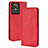 Custodia Portafoglio In Pelle Cover con Supporto BY4 per Realme GT2 Master Explorer Rosso