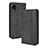 Custodia Portafoglio In Pelle Cover con Supporto BY4 per Samsung Galaxy A22 5G SC-56B Nero