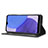 Custodia Portafoglio In Pelle Cover con Supporto BY4 per Samsung Galaxy A23 5G SC-56C