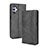 Custodia Portafoglio In Pelle Cover con Supporto BY4 per Samsung Galaxy A32 5G Nero