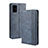 Custodia Portafoglio In Pelle Cover con Supporto BY4 per Samsung Galaxy A71 4G A715 Blu