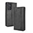 Custodia Portafoglio In Pelle Cover con Supporto BY4 per Samsung Galaxy A82 5G Nero