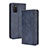 Custodia Portafoglio In Pelle Cover con Supporto BY4 per Samsung Galaxy F02S SM-E025F Blu