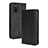 Custodia Portafoglio In Pelle Cover con Supporto BY4 per Samsung Galaxy F02S SM-E025F Nero