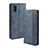 Custodia Portafoglio In Pelle Cover con Supporto BY4 per Samsung Galaxy M21 Blu