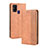Custodia Portafoglio In Pelle Cover con Supporto BY4 per Samsung Galaxy M31 Marrone