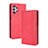 Custodia Portafoglio In Pelle Cover con Supporto BY4 per Samsung Galaxy M32 5G Rosso