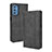 Custodia Portafoglio In Pelle Cover con Supporto BY4 per Samsung Galaxy M52 5G Nero