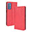 Custodia Portafoglio In Pelle Cover con Supporto BY4 per Samsung Galaxy M52 5G Rosso