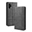 Custodia Portafoglio In Pelle Cover con Supporto BY4 per Samsung Galaxy Note 10 Plus 5G Nero