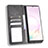 Custodia Portafoglio In Pelle Cover con Supporto BY4 per Samsung Galaxy Note 20 5G