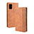 Custodia Portafoglio In Pelle Cover con Supporto BY4 per Samsung Galaxy S20 Plus Marrone