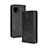 Custodia Portafoglio In Pelle Cover con Supporto BY4 per Sharp Aquos Sense5G Nero