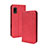 Custodia Portafoglio In Pelle Cover con Supporto BY4 per Sharp Aquos wish