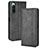 Custodia Portafoglio In Pelle Cover con Supporto BY4 per Sony Xperia 10 IV SO-52C