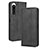 Custodia Portafoglio In Pelle Cover con Supporto BY4 per Sony Xperia 5 IV