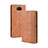 Custodia Portafoglio In Pelle Cover con Supporto BY4 per Sony Xperia 8