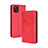 Custodia Portafoglio In Pelle Cover con Supporto BY4 per Vivo Y31s 5G Rosso