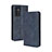 Custodia Portafoglio In Pelle Cover con Supporto BY4 per Vivo Y75 4G Blu