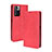 Custodia Portafoglio In Pelle Cover con Supporto BY4 per Xiaomi Mi 11i 5G (2022) Rosso