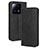 Custodia Portafoglio In Pelle Cover con Supporto BY4 per Xiaomi Mi 13 5G Nero