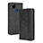 Custodia Portafoglio In Pelle Cover con Supporto BY4 per Xiaomi Redmi 10A 4G Nero