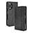 Custodia Portafoglio In Pelle Cover con Supporto BY4 per Xiaomi Redmi K40 Gaming 5G Nero