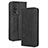 Custodia Portafoglio In Pelle Cover con Supporto BY4 per Xiaomi Redmi K60 5G Nero