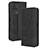 Custodia Portafoglio In Pelle Cover con Supporto BY4 per Xiaomi Redmi K60E 5G Nero